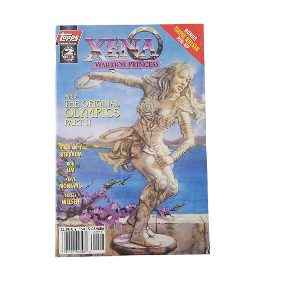 Topps Xena Warrior Princess #2 1998 Comic Book Collector Bagged Boarded - Picture 1 of 2
